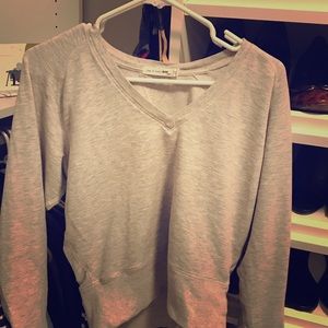 Light Grey v neck sweater